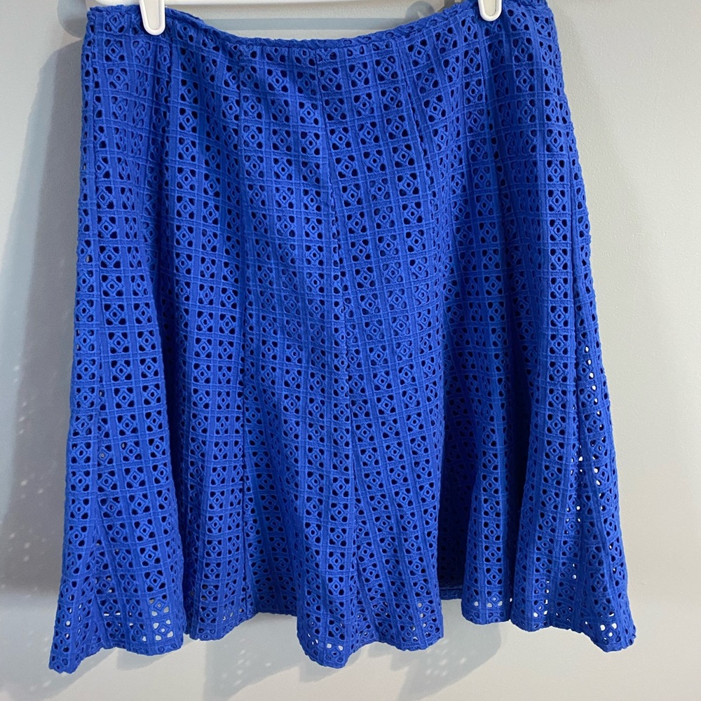 Royal Blue Size 10 Skirt